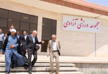 گزارش تصویری بازدید دکتر حبیبا و افتتاح پروژه های دانشگاه 